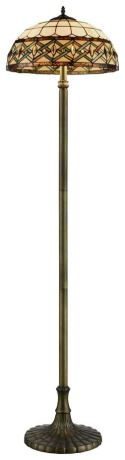 Торшер с лампочками Velante Тиффани 859-805-02+Lamps 
