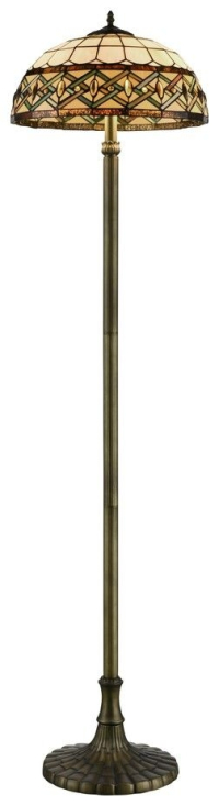 Торшер с лампочками Velante Тиффани 859-805-02+Lamps