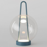 Настольная лампа декоративная Eurosvet Frasco 80507/1 синий