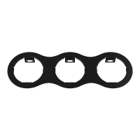 Рамка на 3 светильника Lightstar Domino 214637