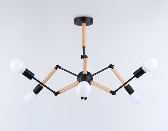 Люстра на штанге в стиле лофт Ambrella light TRADITIONAL TR80488