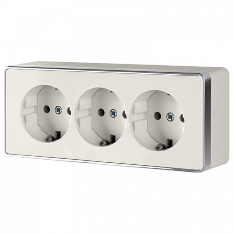 Розетка с заземлением Werkel Gallant (слоновая кость) W5073103