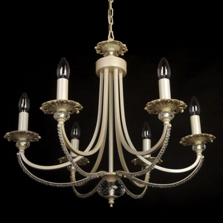 Подвесная люстра Abrasax Josephine 3007/6(creampearl) 