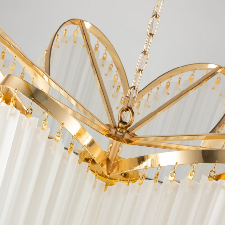 Подвесная люстра с лампочками Favourite Nubes 2966-7P+Lamps E14 Свеча 