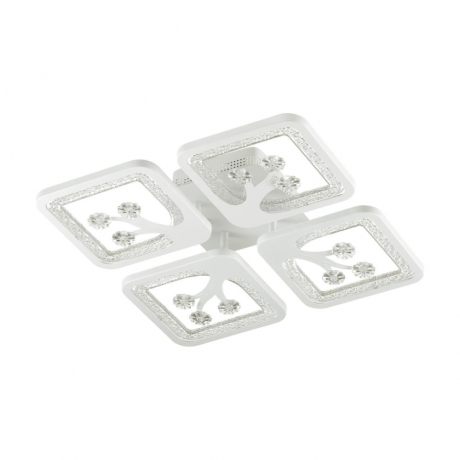 Витринный образец!  <384018> Потолочная светодиодная люстра с пультом ДУ Lumion Foster 523814