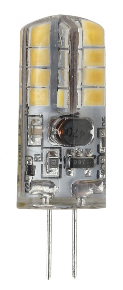Светодиодная лампа G4 2,5W 4000К (белый) Эра LED JC-2,5W-12V-840-G4 (Б0033192) - фото 2