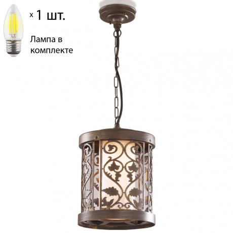 Уличный подвесной светильник с лампочкой Odeon Light  400963