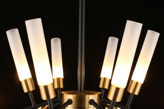 Люстра на штанге с лампочками APLOYT APL.604.07.12+Lamps 