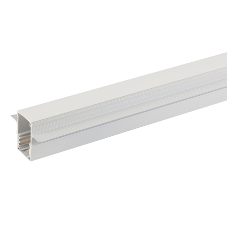 Шинопровод встраиваемый магнитный для ГКЛ12,5 мм Crystal Lux CLT 0.123 02 L2000 WH