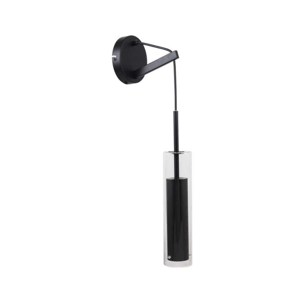 Настенный светильник Favourite Aenigma 2556-1W, цвет черный - фото 1