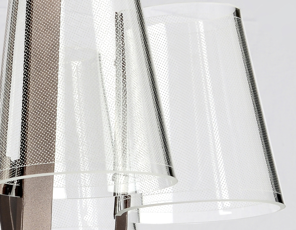 Подвесная светодиодная люстра с ПДУ (Радио 2.4) Ambrella light Acrylica AK4025 