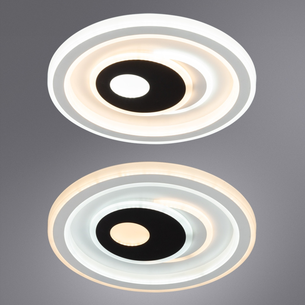 Потолочный светодиодный светильник с ПДУ Arte Lamp FORMA A1438PL-72WH, цвет белый - фото 3