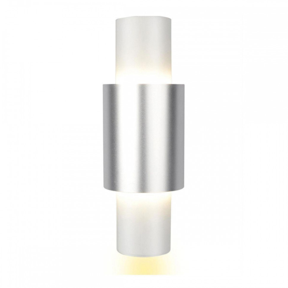 Настенный светильник Escada 20037SMU/01 LED белый/серебро, цвет акрил 20037SMU/01LED SWH/SSL - фото 1