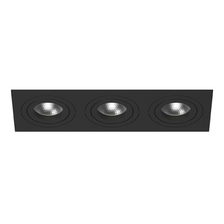 i537070707 Встраиваемый точечный светильник Intero 16 Triple Quadro Lightstar (комплект из 217537+217607+217607+217607) 