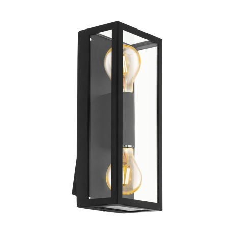 Уличный настенный светильник с лампочками Eglo 753578