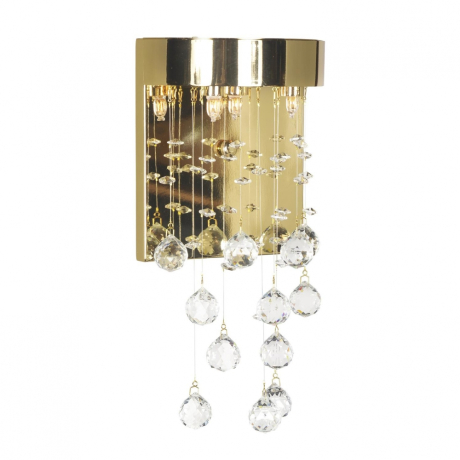 Flusso H 2.18.615 G Настенное бра хрустальное Arti Lampadari Flusso 