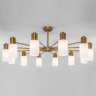Люстра на штанге Eurosvet Vegga 70160/12 латунь 