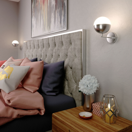 Настенный светильник Eurosvet 70129/1 хром (a060831) 