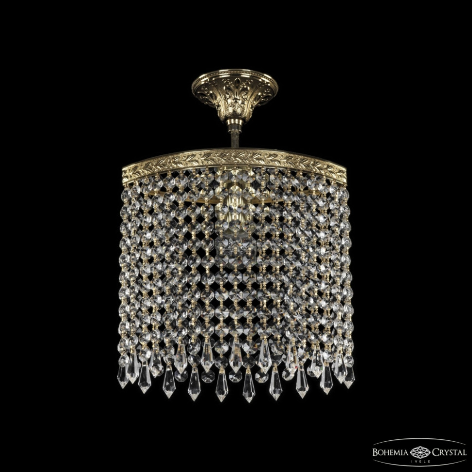 Потолочный светильник Bohemia Ivele Crystal 19203/25IV G Drops, цвет золото 19203/25IV G Drops - фото 1