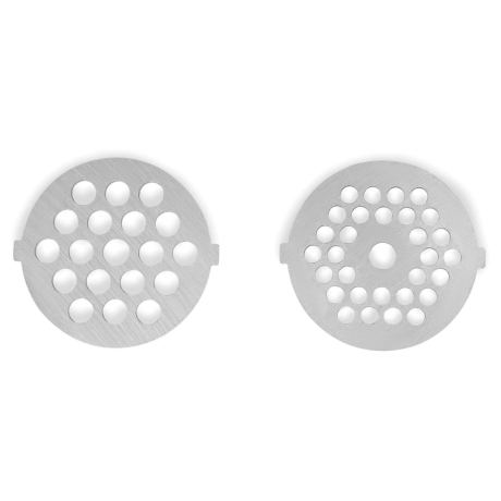 Мясорубка POLARIS 710332, 1800 Вт, производительность 2 кг/мин, 2 насадки, реверс, белый, 61222 (456730)