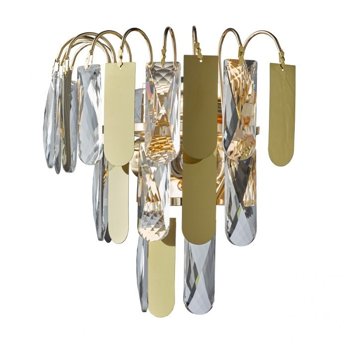 Бра со светодиодными лампочками E27, комплект от Lustrof. №263654-673908, цвет золотой