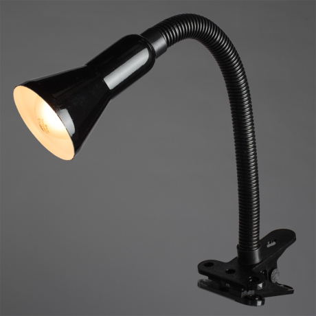 Настольная лампа в комплекте с лампочкой  Arte lamp A1210LT-1BK+Lamps 