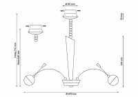 Natura 155.8 Подвесная люстра Lucia Tucci