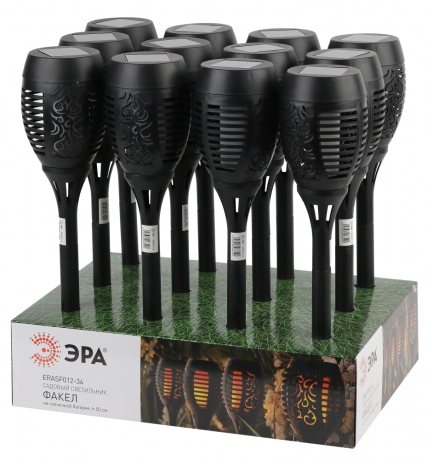 Садовый светильник Факел на солнечной батарее Эра -34 (228547)