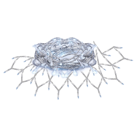 1.5*1,5м. Электрогирлянда ''Сеть'' с контроллером (холодный) 176LED IP20 Vegas 295981