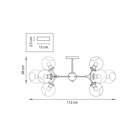 Люстра на штанге Lightstar Beta 785083 