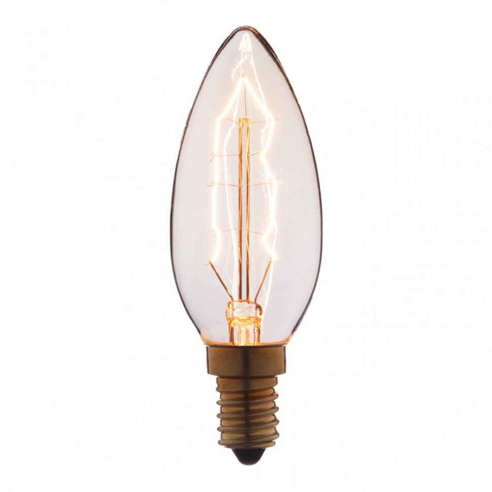 Ретро лампа E14 40W Edison Bulb Loft It 3540-G лампочка loft it 3540 e edison bulb