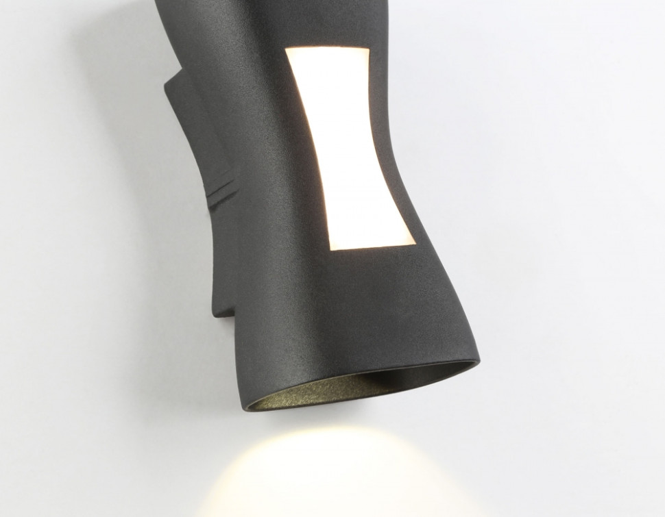 Уличный настенный светодиодный светильник IP54 Ambrella light GARDEN ST4529, цвет черный - фото 2