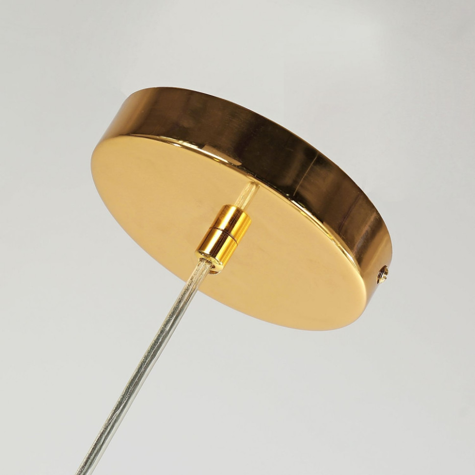 Светильник подвесной с лампочками, комплект от Lustrof. № 385134-617788, цвет гальваническое светлое золото - фото 4