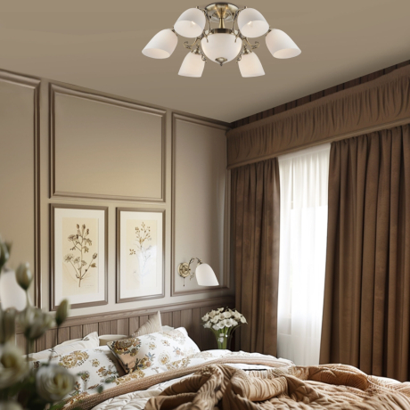 Бра Eurosvet Ariele 22010/1 античная бронза 