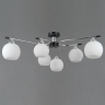 Потолочная люстра Illumico IL0638-6CSQ-24 CR BK LIBRA (1428914) 