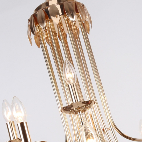 Подвесная люстра с лампочками F-Promo Plini 2591-20P+Lamps E14 Свеча 