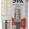 Лампа светодиодная ЭРА E14 5W 2700K прозрачная LED T25-5W-CORN-827-E14 Б0033030 