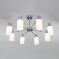 Потолочная люстра Eurosvet Vegga 70160/8 хром (a057110)