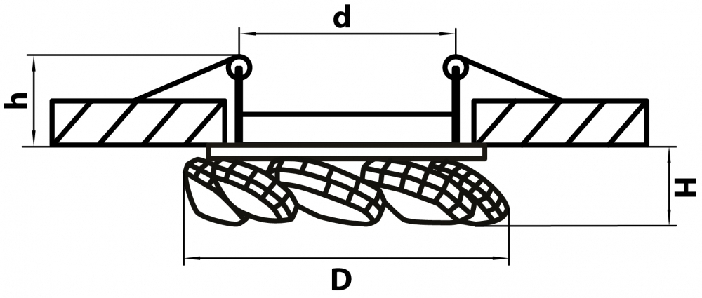 Встраиваемый светильник Lightstar Noce 031904 
