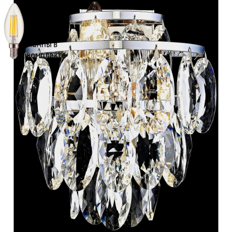 Бра с лампочками Wertmark WE113.02.101+Lamps 