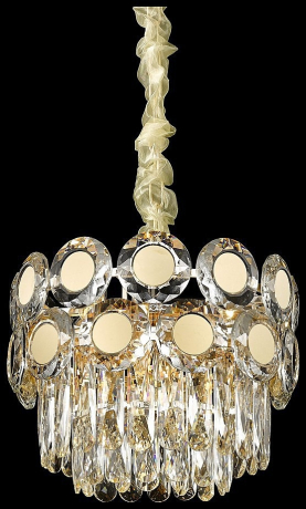 Люстра подвесная со светодиодными лампочками E14, комплект от Lustrof. №277240-623193 