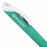 Нарушена упаковка! <757642> Ластик выдвижной + 2 сменных ластика BRAUBERG TRIOS, 120х6,9х7,8 мм, бирюзовый корпус, 272693