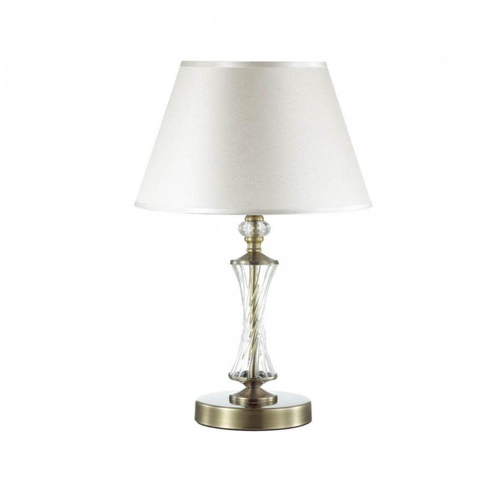 Настольная лампа со светодиодной лампочкой E14, комплект от Lustrof. №161110-627267, цвет бронзовый - фото 3