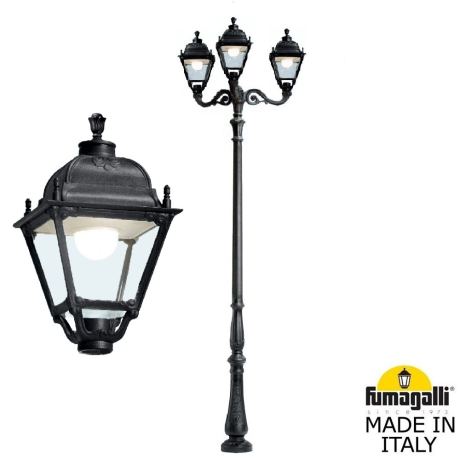 Парковый фонарь Fumagalli TABOR ADAM/ 2L 229053