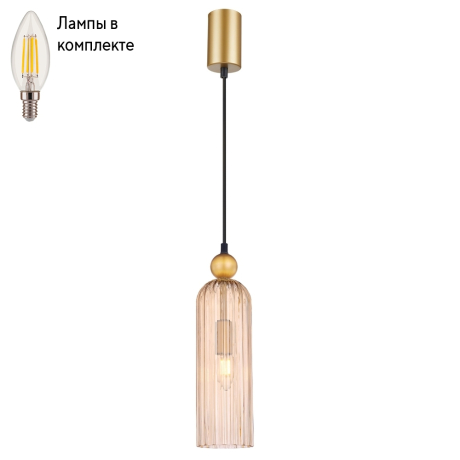 Светильник подвесной с лампочкой F-Promo 4368-1P+Lamps 