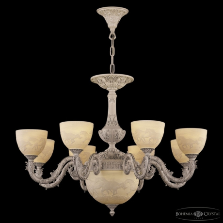 Люстра с плафонами AL79101P/8/250 WMN P1 U Horse Bohemia Ivele Crystal 