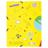 Нарушена упаковка! <208909> Папка на резинках ЮНЛАНДИЯ, А4, цветная печать, до 300 листов, 500 мкм, 228046 (228046)