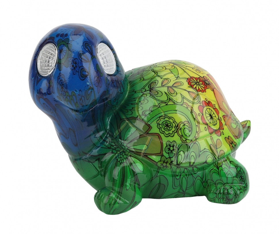 Садовый светильник. Черепаха на солнечной батарее Эра ERAFYS01-06 Б0038499 сувенир полистоун обнимашки