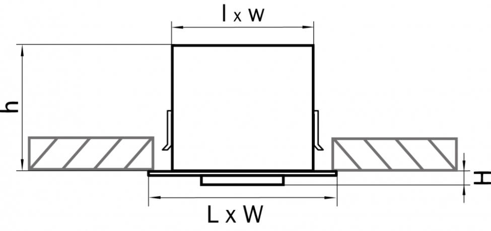 Встраиваемый светильник DR111 Lightstar Cardano 214120 
