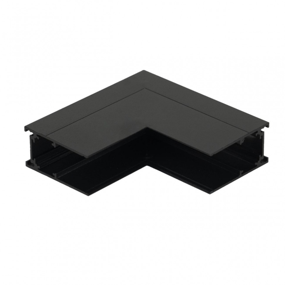 Угловой конектор для магнитного шинопровода Loft IT Tech GAC006S, цвет матовый черный - фото 2